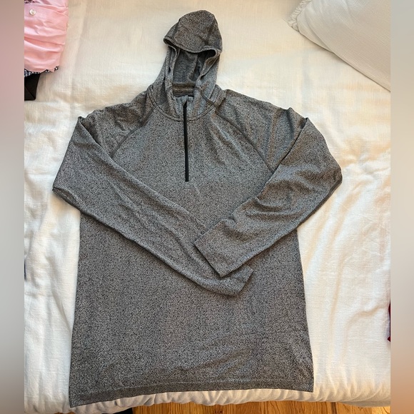 lululemon athletica Shirts Mens Lululemon Quarter Zip Hoodie Poshmark